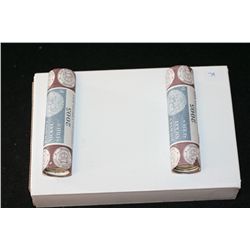 2005 Westward Journey Nickel Series; Roll, Lot of 2, Sealed
