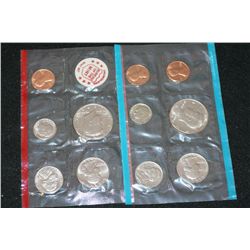 1972 US Mint Coin Set; P&D Mints; UNC