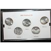 Image 1 : 2003-P US Mint State Quarter Set; BU, Layered in Platinum