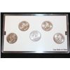 Image 2 : 2008-P US Mint State Quarter Set; BU, Layered in Platinum