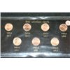 Image 1 : 1982 Lincoln Cent Mint Set; Lot of 7