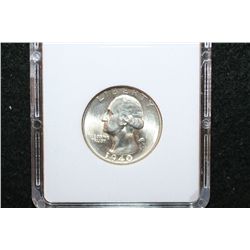 1940 Washington Quarter; MCPCG Graded MS64