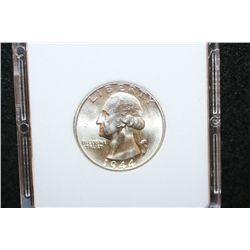 1944 Washington Quarter; MCPCG Graded MS64