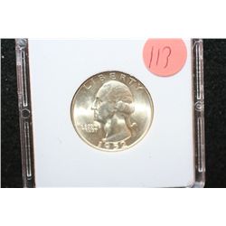 1952-S Washington Quarter; MCPCG Graded MS64
