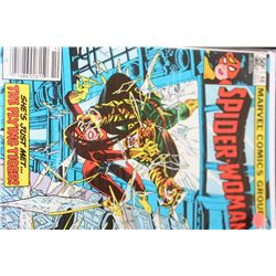 1981 Marvel Comics Group; Spider-Woman "She's Just Met The Flying Tiger!" Edition