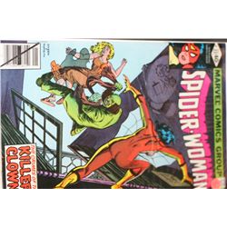 1979 Marvel Comics Group; Spider-Woman "The Crimes of The Killer Clown!" Edition