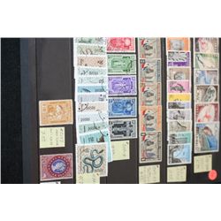 Foreign Postal Stamps; Various Dates, Amounts & Countries; Lot of 40