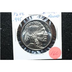 2012 Nickel Round; .995 Nickel 1/2 Oz.