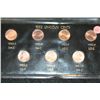 Image 1 : 1982 Lincoln Cent Mint Set; Lot of 7