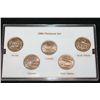 Image 1 : 2006-P US Mint State Quarter Set; BU, Layered in Platinum