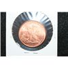 Image 2 : Golden State Mint Copper Round; .999 Fine Copper 1/4 Oz.