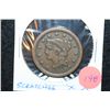 Image 1 : 1853 Large One Cent; Scratches "XX"