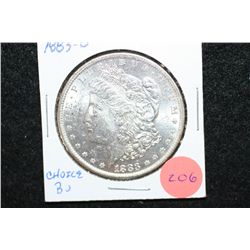 1883-O Silver Morgan $1; Choice BU