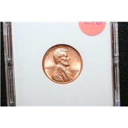 1958-D Lincoln Wheat Back Penny; MCPCG Graded MS63