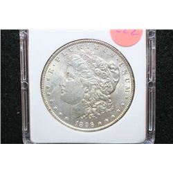1896 Silver Morgan $1; MCPCG Graded MS62