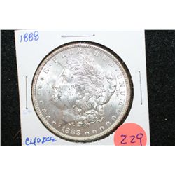 1888 Silver Morgan $1; Choice BU