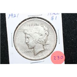 1921 Peace $1