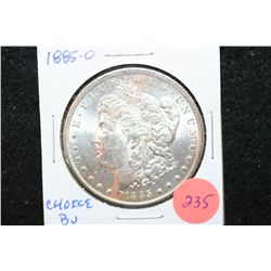 1885-O Silver Morgan $1; Choice BU