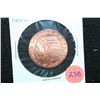 Image 1 : Golden State Mint Copper Round; .999 Fine Copper 1/4 Oz.