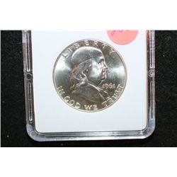 1961-D Ben Franklin Half Dollar; MCPCG Graded MS65