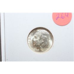 1964-D Roosevelt Dime; ANI Graded MS65