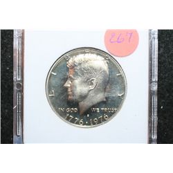 1976-S Kennedy Half Dollar; MCPCG Graded MS65