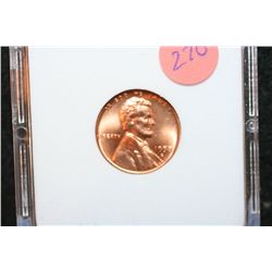 1958-D Lincoln Wheat Back Penny; MCPCG Graded MS64
