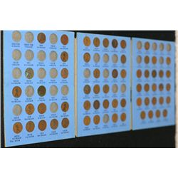 Whitman Coin Folder; Lincoln Head Cent Collection 1909 to 1940, Number 1; Incomplete