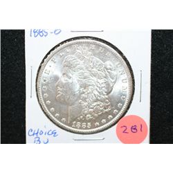 1885-O Silver Morgan $1; Choice BU