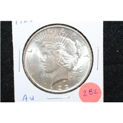 1922 Peace $1; AU