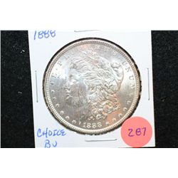 1888 Silver Morgan $1; Choice BU