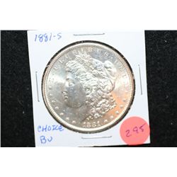 1881-S Silver Morgan $1; Choice BU