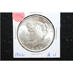 1922 Peace $1; AU