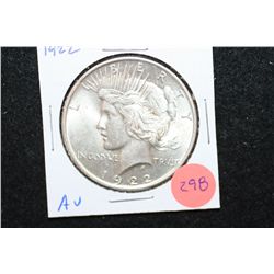 1922 Peace $1; AU