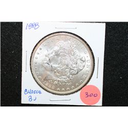 1888 Silver Morgan $1; Choice BU