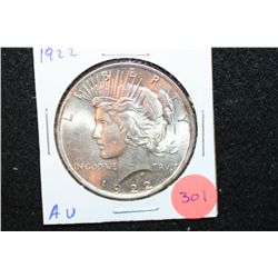 1922 Peace $1; AU