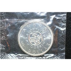 1964 Canada $1 "Charlottetown Quebec" Foreign Coin