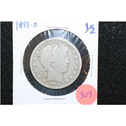 1899-O Barber Half Dollar