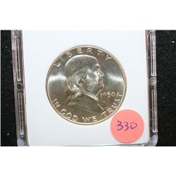 1950 Ben Franklin Half Dollar; MCPCG Graded MS64