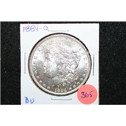 1884-O Silver Morgan $1; BU