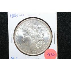 1885-O Silver Morgan $1; BU