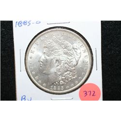 1885-O Silver Morgan $1; BU