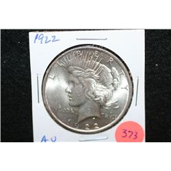 1922 Peace $1; AU