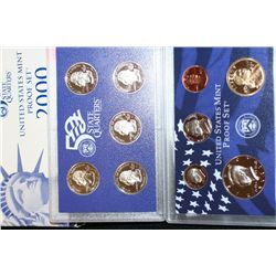 2000-S US Mint Proof Set W/US Mint State Quarter Proof Set