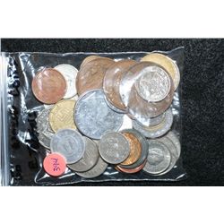 Foreign Coin & Token; Various Dates & Conditions; Lot of 50