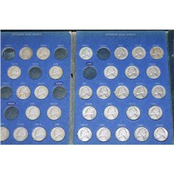 Shore Line Coin Collector Folder; Jefferson Head Nickels 1938-1963; Incomplete