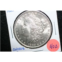 1885-O Silver Morgan $1; Choice BU