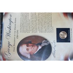 2007 US Mint George Washington $1 Presidential Coin