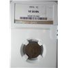 Image 1 : 1876 Indian penny  NGC20