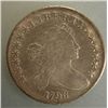 Image 1 : 1798 BUST DOLLAR ORIGINAL XF NICE COLOR, HAS A FEW ADJUSTMENT MARKS OBVERSE
